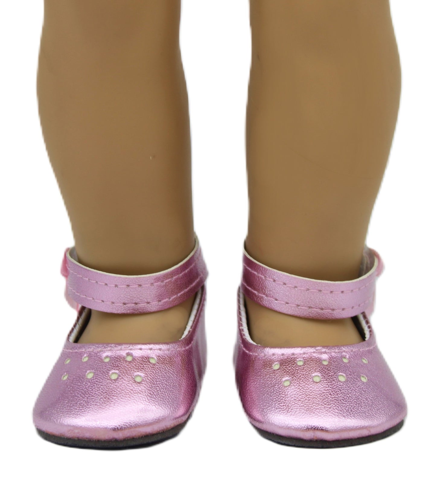 Pink Ankle Strap Shoes