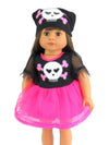 Skull & Bone Pirate Dress & Hat