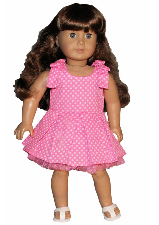 Pink Polka Dot Dress