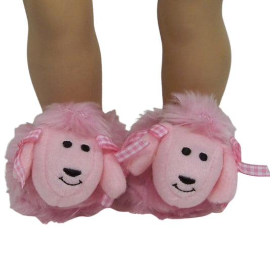 Pink Poodle Slippers