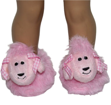 Pink Poodle Slippers