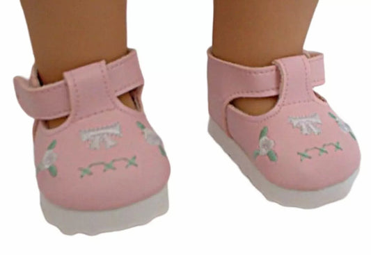 Pink Ribbons Mary Janes