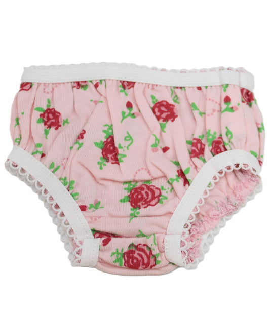 Pink Rose Knit Panty
