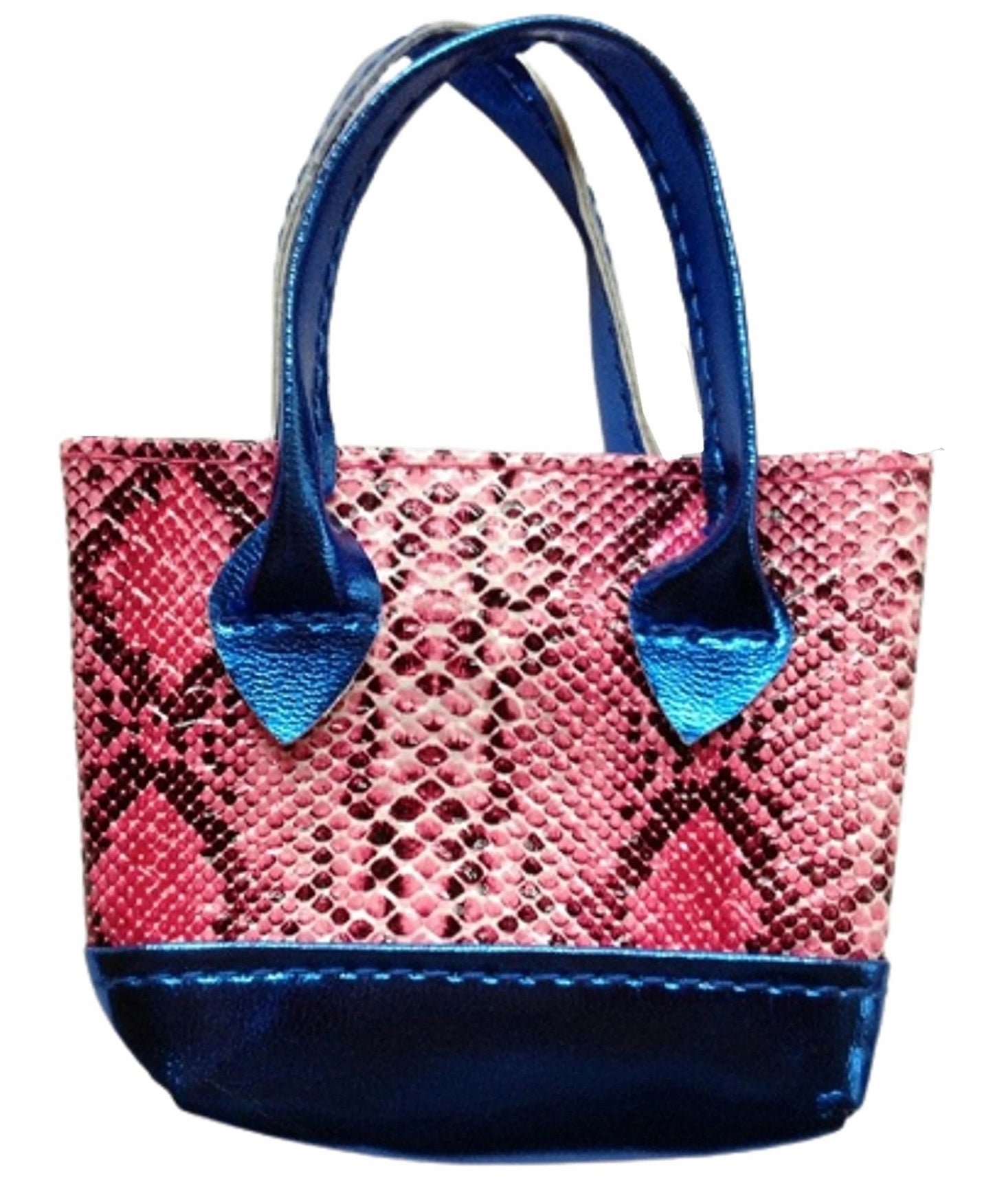 Pink Snakeskin Beach Tote