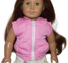 4 Pc Pink Vest Set