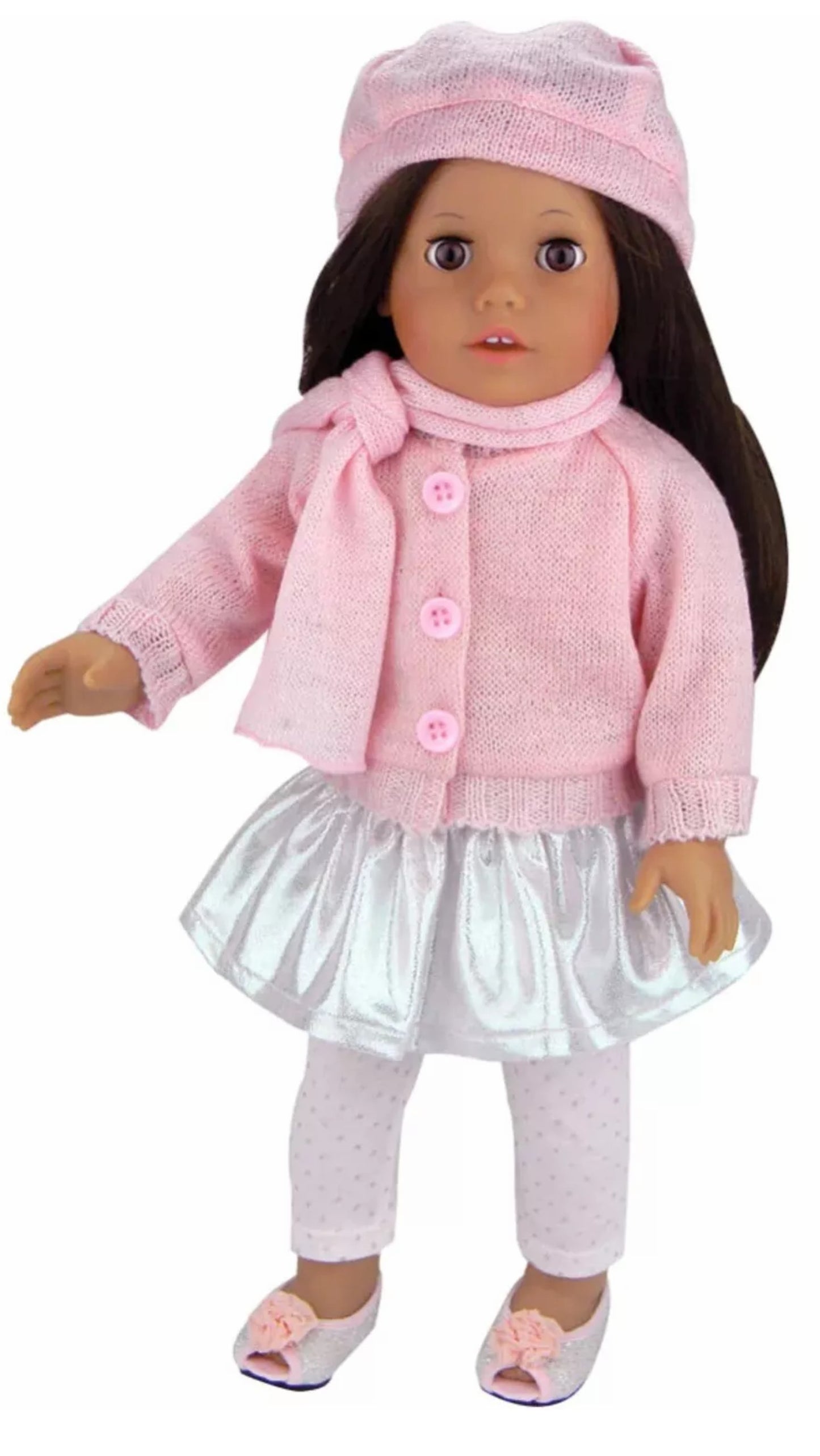 Pink Cardigan Outfit