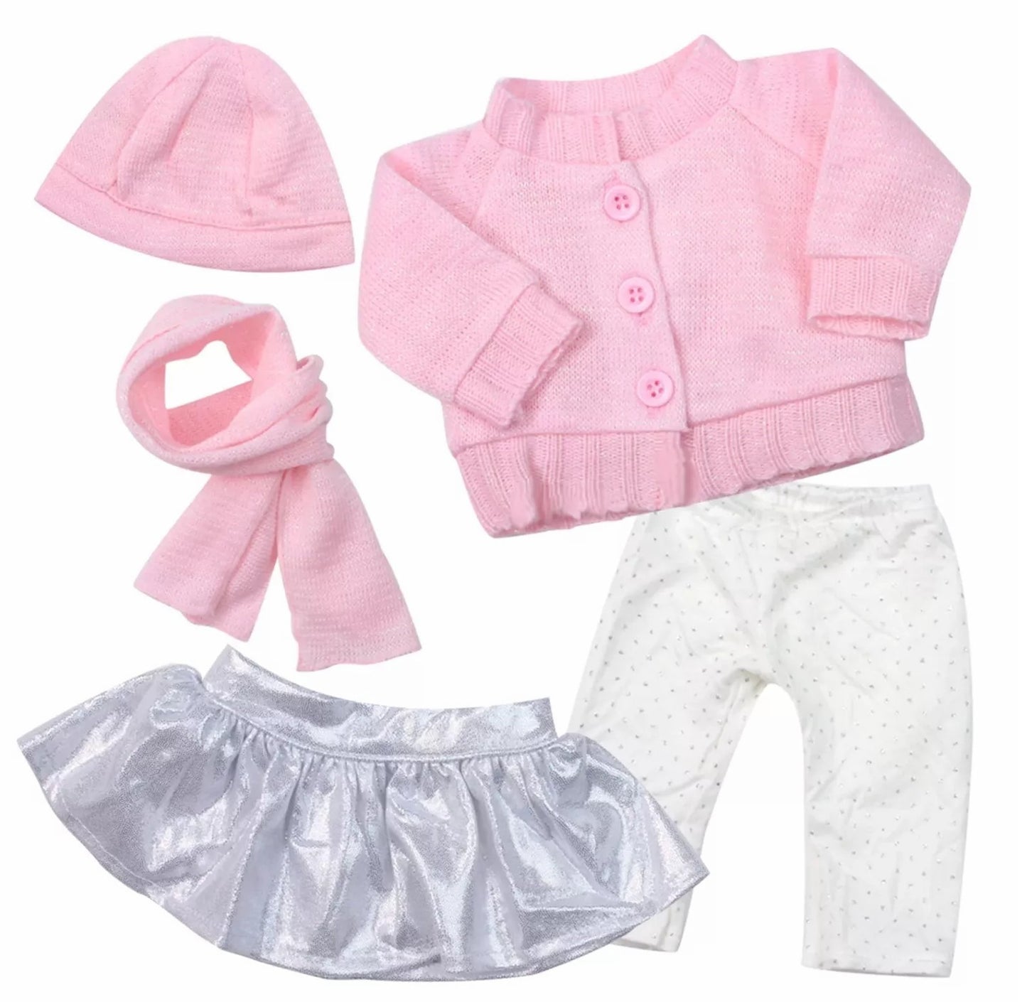 Pink Cardigan Outfit