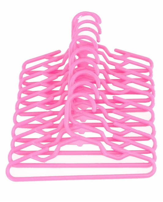 Pink Tubular Hangers