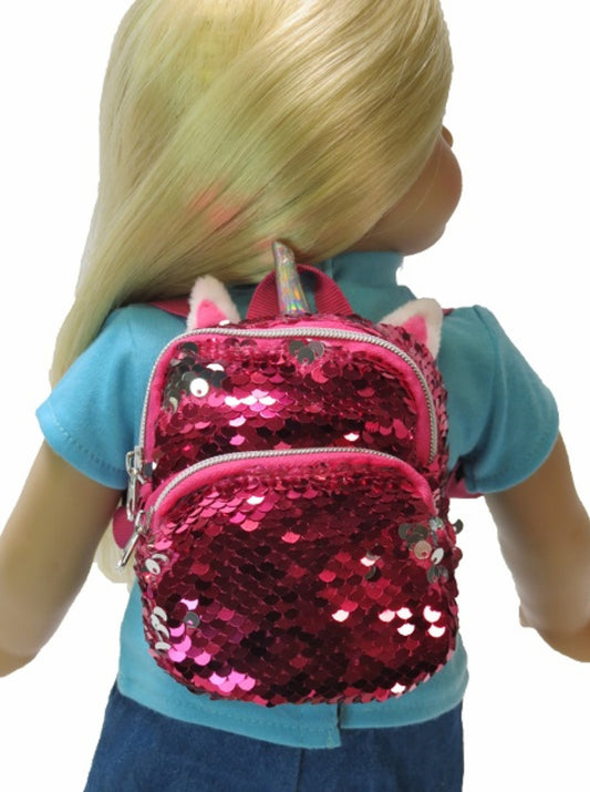 Pink Unicorn Backpack