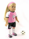 Pink Soccer Outfit