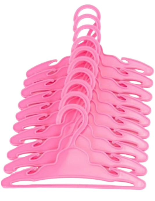Pink Doll Hangers
