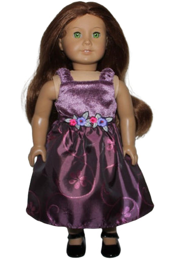 Plum Party Dress