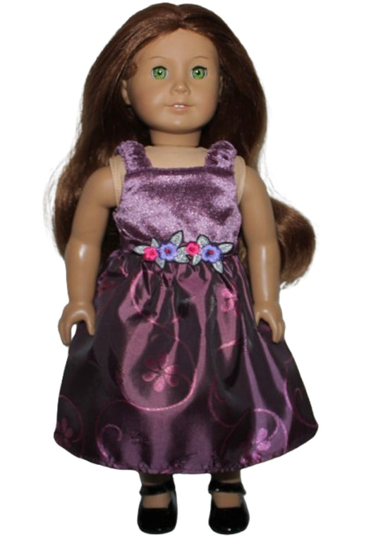 Plum Party Dress