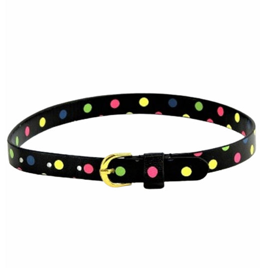 Polka Dot on Black Belt