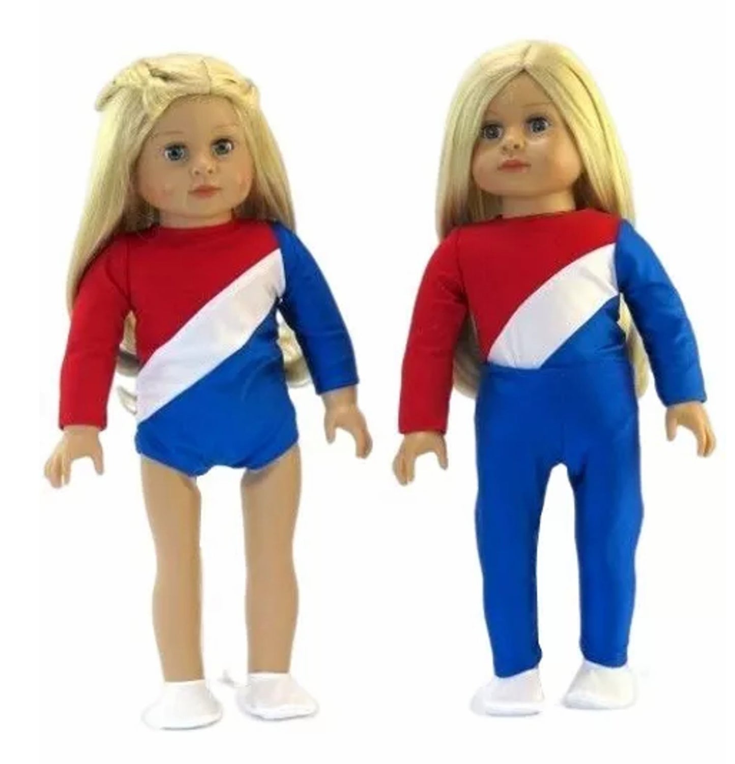 Red White & Blue Gymnastics Set