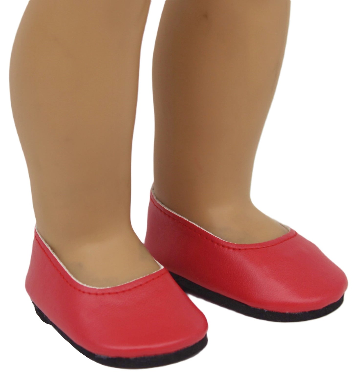 Red Ballet Flats