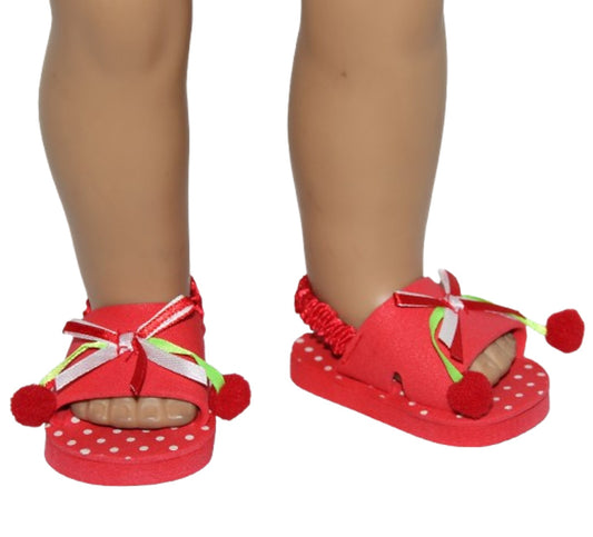 Red Polka Dot Swimsuit