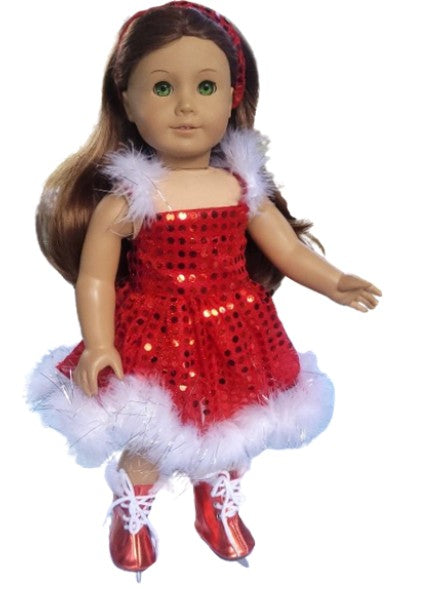 Red Skating Dress