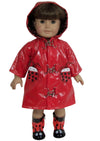 Red Ladybug Raincoat
