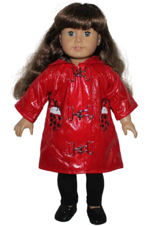 Red Ladybug Raincoat