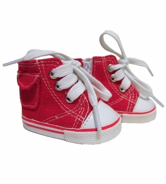 Red Pocket Mid Tops