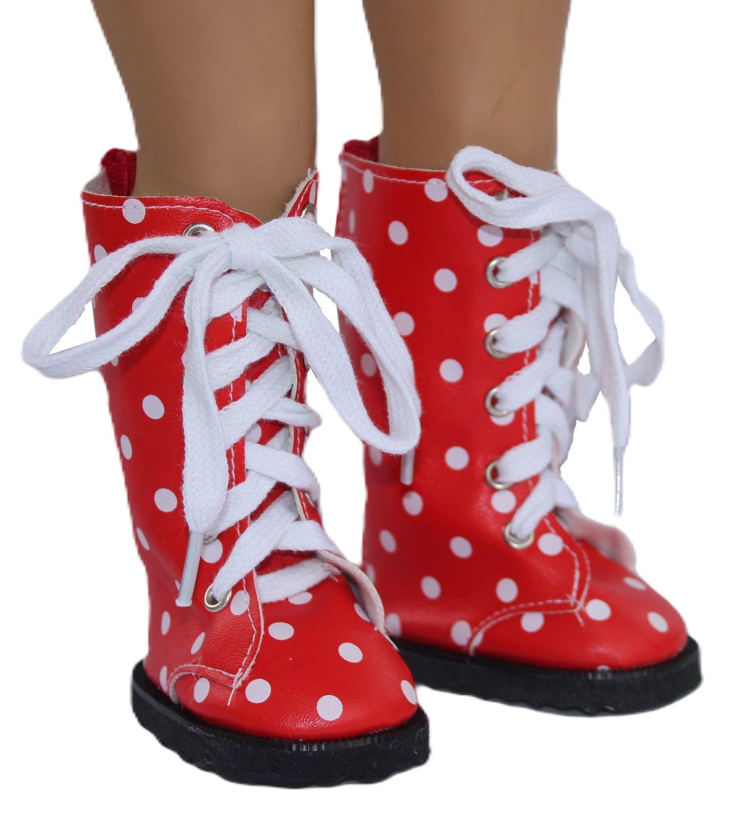 Red Polka Dot Boots