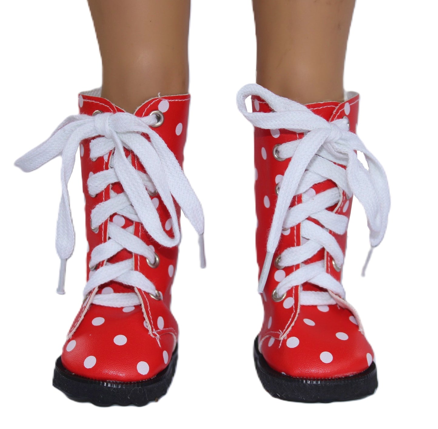 Red Polka Dot Boots