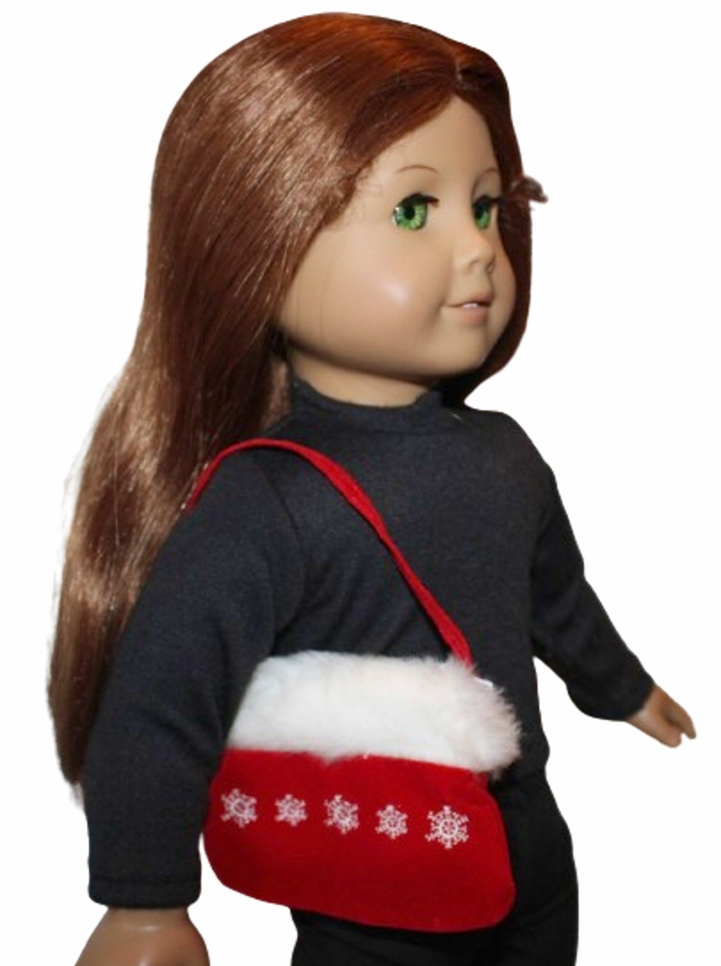Red Snowflake Purse