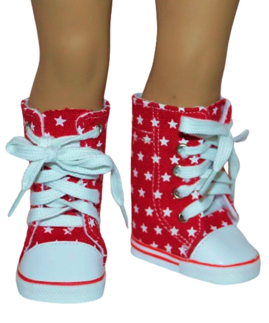 Red w/Stars High Tops