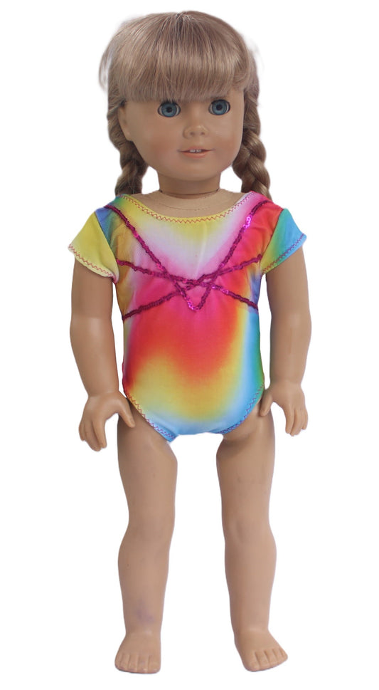 Multi-Colored Leotard