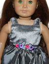 Silver Gray Party Dress