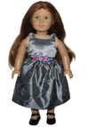 Silver Gray Party Dress