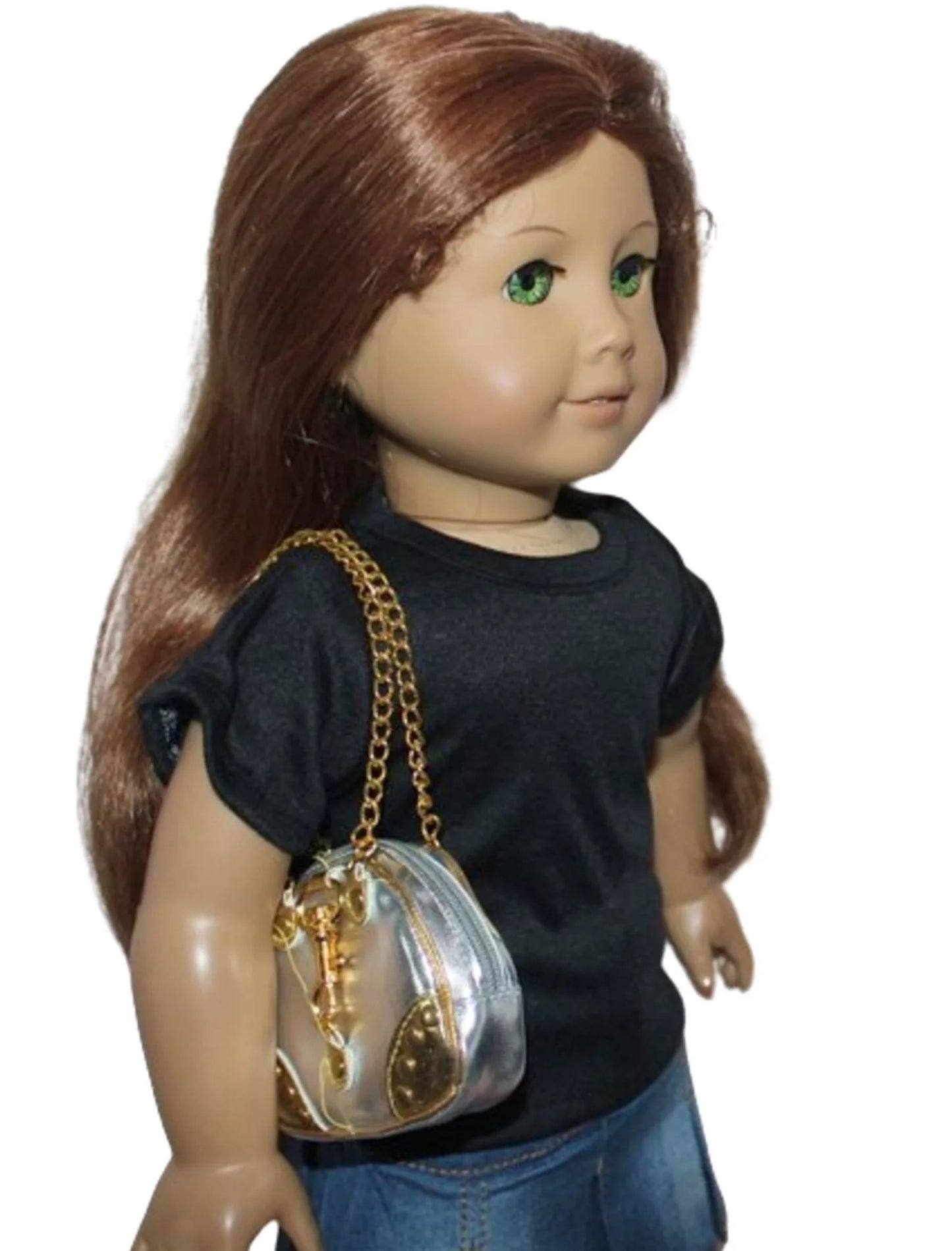 Silver Bowler Purse