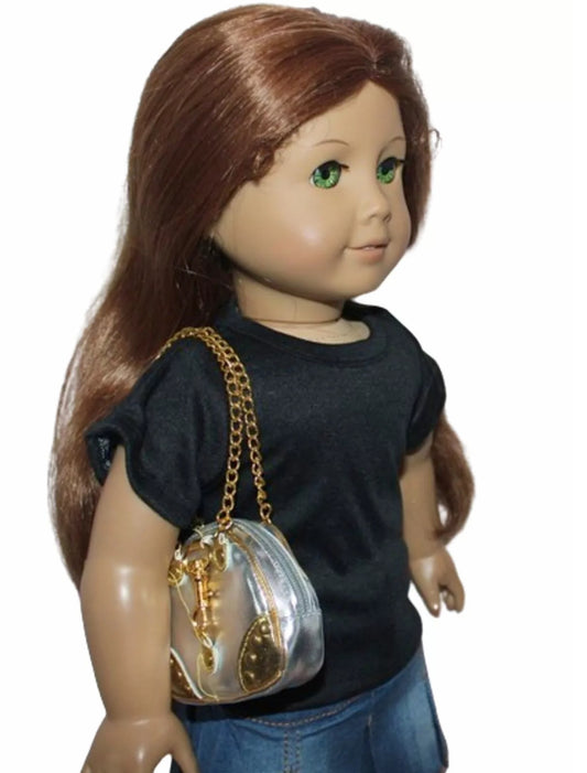 Silver Bowler Purse