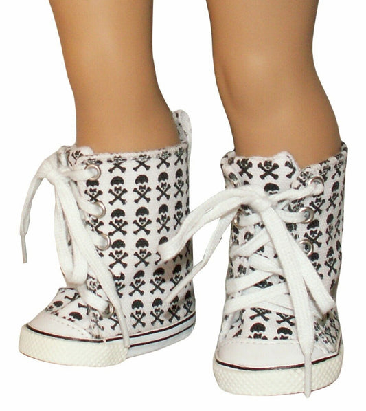 Skull & Crossbones Knee High Tops