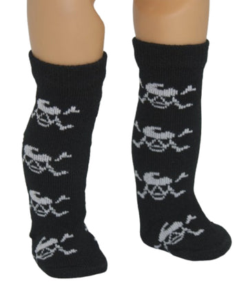 Skull & Crossbones Knee-Highs
