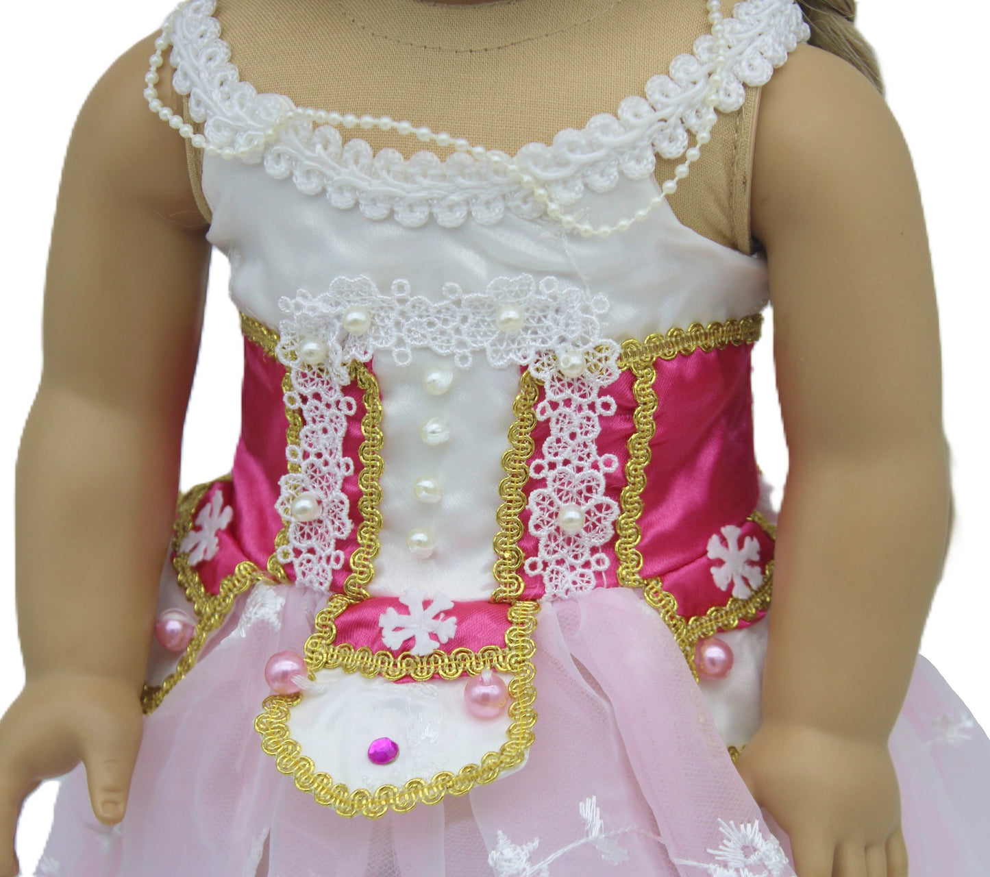 Snowflakes & Pearls Ballerina Dress