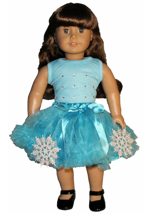 Blue Snowflake TuTu