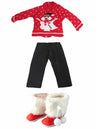 Red Snowman Sweater Set
