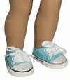 Aqua Blue Sneakers