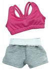 Pink Sport Top & Shorts