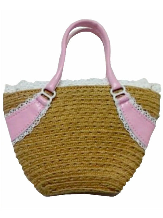 Straw Beach Tote