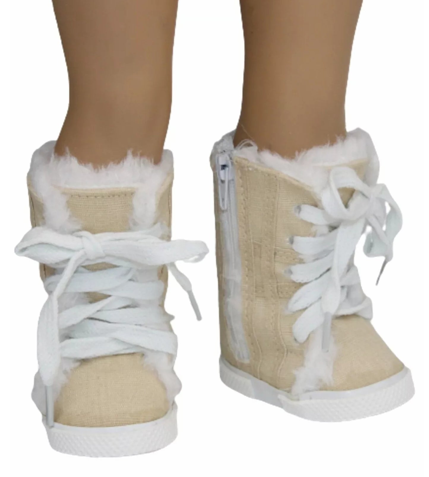 Tan Boots w/ Fur