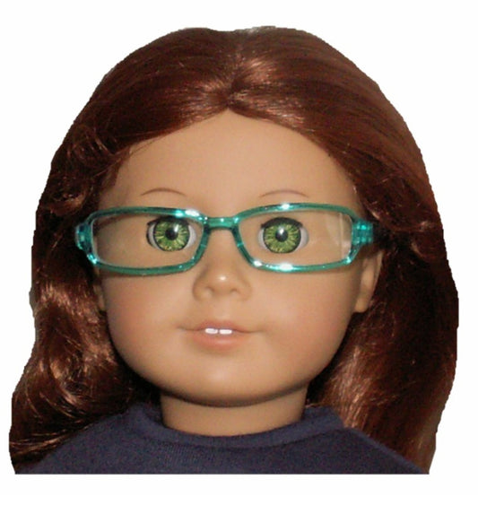 Teal Fashion Glasses