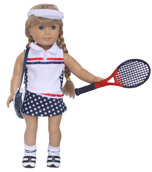 Tennis Outfit w/ Racquet