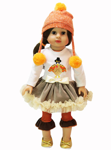 Thanksgiving Dress Hat & Leggings