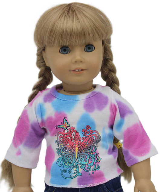 Tie Dye Tee & Jeans