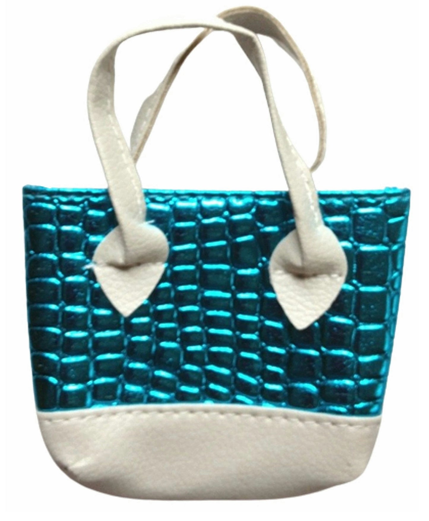 Turquoise Bubble Tote