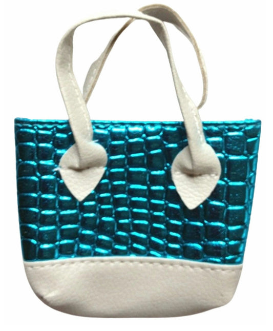 Turquoise Bubble Tote