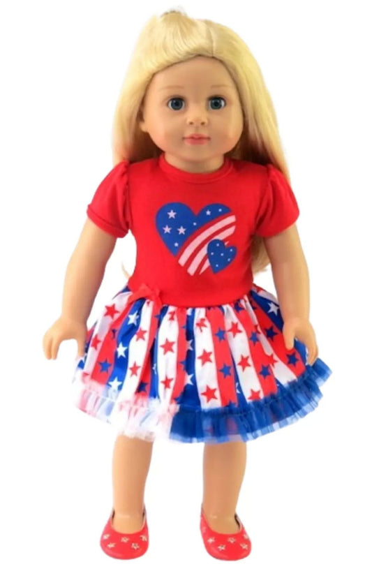 Red White & Blue Dress